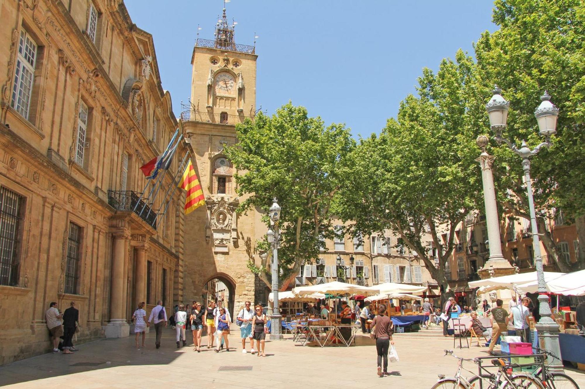 Toits Vieil Aix - De Charme Avec Terrasse D'exception Centre Historique Proche Cardeurs Et Mairie